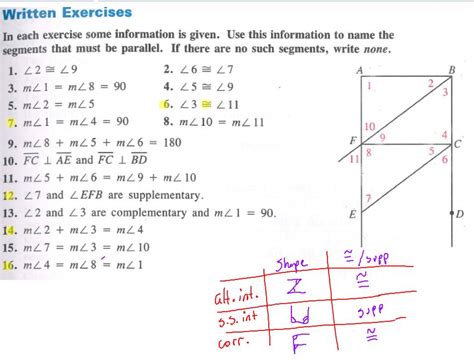 Https://tommynaija.com/worksheet/geometry 3 3 Proving Lines Parallel Worksheet Answers