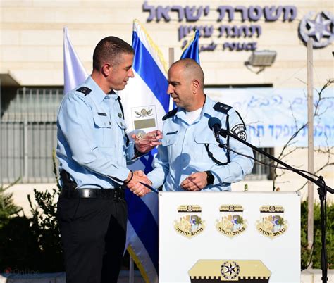 טקס החלפת פיקוד תחנת עציון מרחב יהודה במחוז שי של משטרת ישראל חדשות
