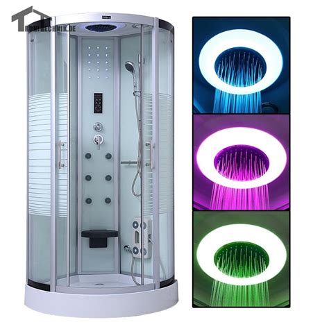 90cm Steam Shower Cabin Cubicle Massage Shower Cabins Bath Douche