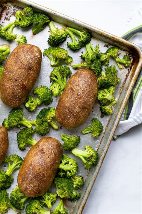 Easy Broccoli Cheese Baked Potatoes Recipe The Schmidty Wife