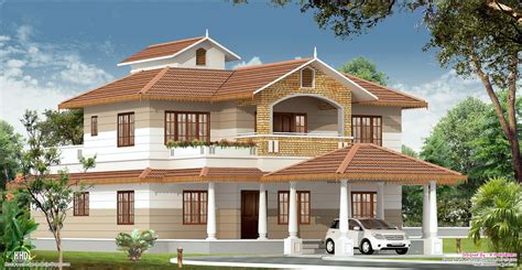 Kerala House Plans 3d Photos 2750 Elevations Keralahouseplanner