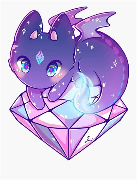 Dragon Kawaii Cute Diamonds Kawaii Cute Dragon Drawings Free Transparent Clipart ClipartKey