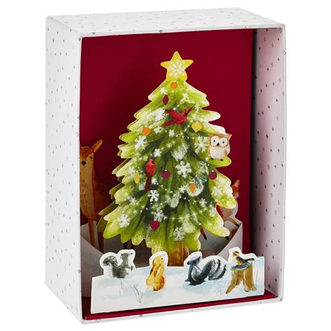 Hallmark Paper Wonder Christmas Boxed Cards Pop Up Christmas Tree My Xxx Hot Girl