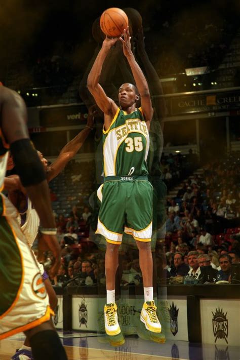 Kevin Durant Seattle Supersonics07 Basketball I Love This Game