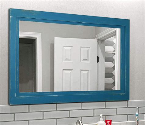 Farmhouse Framed Wall Mirror 20 Paint Colors Large Wall