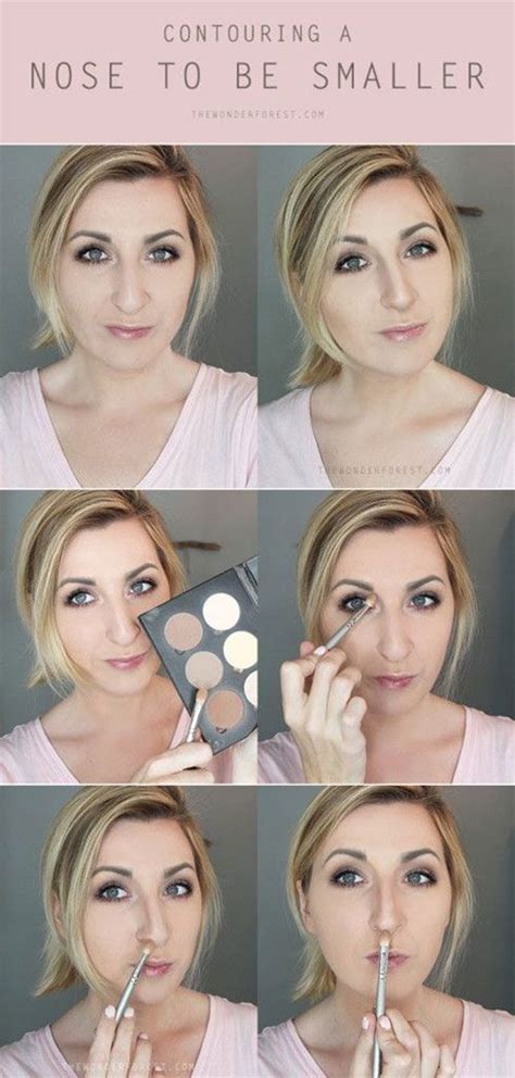 How to contour big bulbous nose. How to Contour/Highlight Nose, Contouring Hacks, Tips | Nose makeup, Nose contouring, Contour tricks