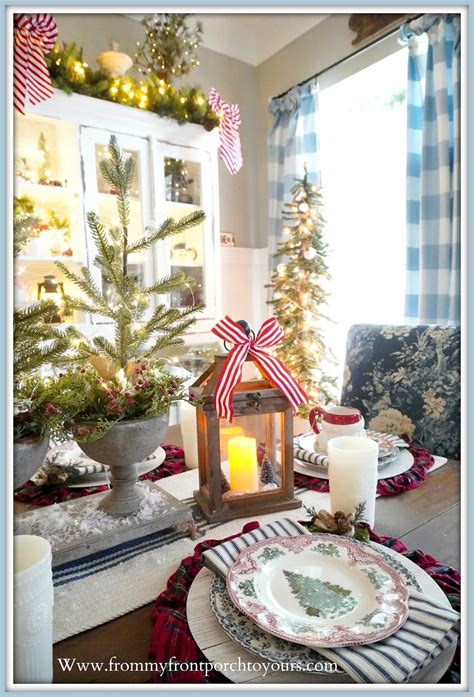 From My Front Porch To Yours Cottage Farmhouse Christmas Dining Room