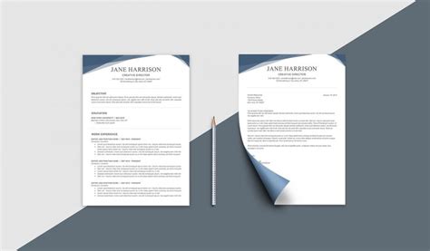 Free Resume Template For Word And Photoshop Graphicadi