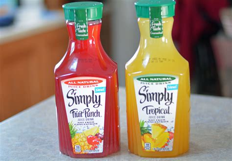 Simply Juice Drinks All Natural Juice Drink Giveaway Mommys
