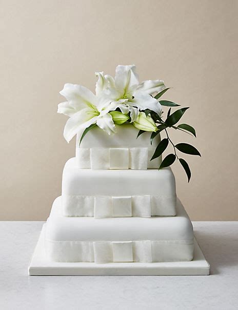 The best way to begin planning your wedding cake is with a custom tasting and consultation. Gluten-Free 3 Tier Elegant Wedding Cake - Assorted Flavours with Chocolate (Serves 170) | M&S