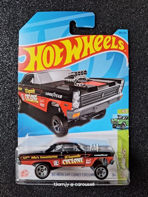 Hot Wheels 65 Mercury Comet Cyclone Black Gasser Hobbies And Toys Toys And Games On Carousell