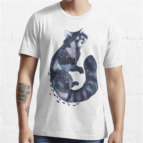 Watercolor Galaxy Red Panda T Shirt For Sale By Threeleaves