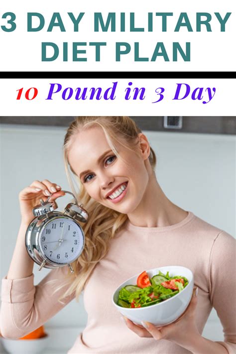 3 Day Military Diet Plan 10 Pounds In 3 Days