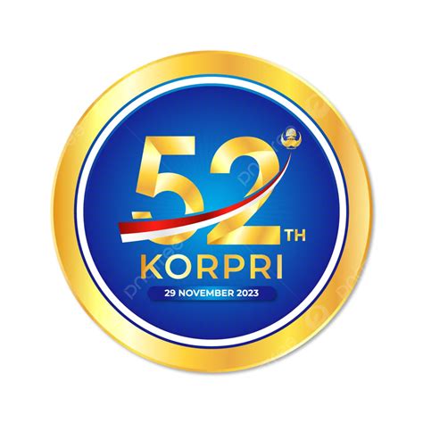 Hut Korpri 2023 官方標誌 向量 小屋 Korpri 2023 徽標 小屋 Korpri 52 標誌 小屋 Korpri