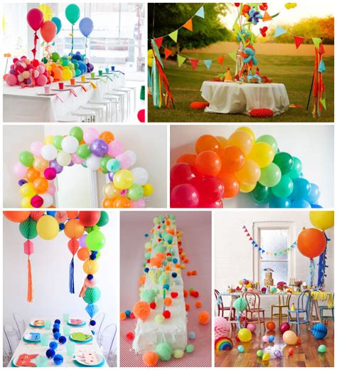 Es importante saber qué actividades y juegos hacer para que la fiesta sea inolvidable. 7 ideas con globos y pompones para organizar una fiesta ...