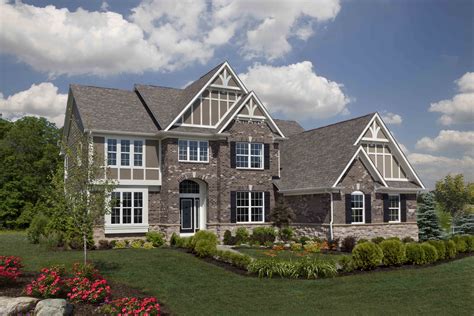 Exterior Westmont Ryland Homes Traditional Home Exteriors Ryland