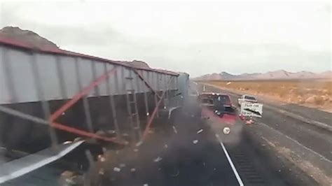 Video Released Of Deadly Semi Truck Crash In Nevada That Killed 2 Fox News
