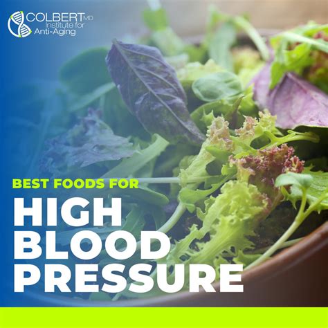 Best Foods For High Blood Pressure Colbert Institute Of Anti Aging