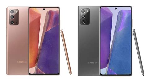 Samsung Galaxy Note 20 Renders Detailed Specifications