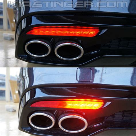 Kia Stinger Sequential Led Bumper Reflector Lights Kia Stinger Dot Com