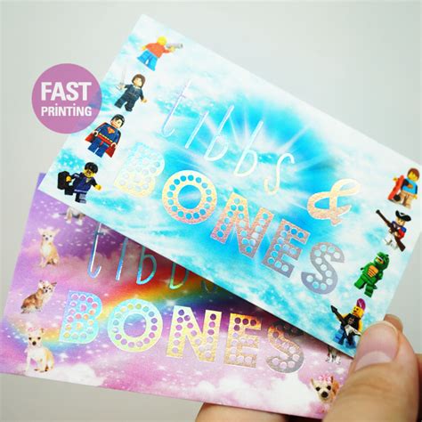 Dazzle colleagues and customers with our holographic foil business cards. Hologram Foil #FPbusinesscards #fastprinting | Printing ...