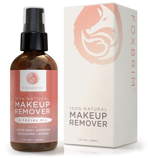 100 Natural Makeup Remover And Facial Oil Foxbrim Naturals