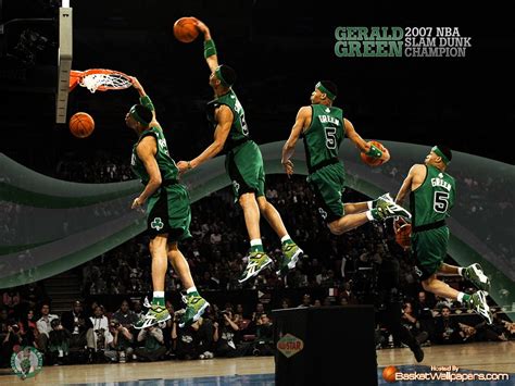 Find the perfect basketball dunk stock photos and editorial news pictures from getty images. Gerald Green Slam Dunk Champion