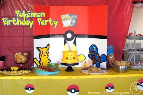Pokémon Birthday Party The Scrap Shoppe
