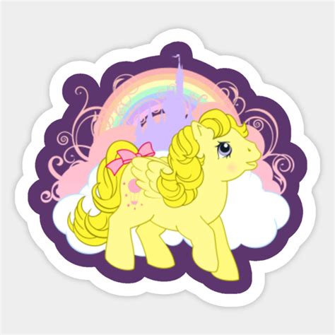 G1 My Little Pony Baby Lofty G1 My Little Pony Sticker Teepublic