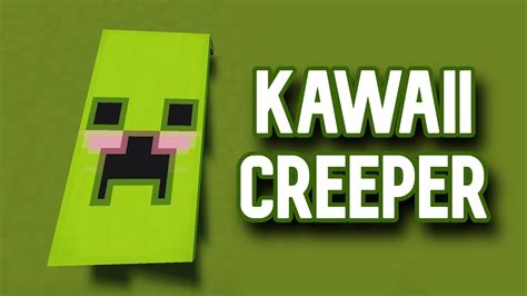 Blushing Creeper Banner Tutorial Uwu Youtube