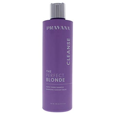 Purple shampoo can also be used for anyone with highlights that need toning or whose hair naturally has a warm undertone who prefer their color to look a bit more cool, explains celebrity hairstylist ryan richman. Pravana The Perfect Blonde Purple Toning Hair Shampoo 10.1 ...