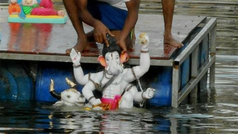 Ganpati Visarjan Home Ganpati Visarjan 2017 Youtube