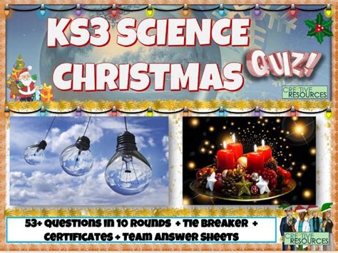 Science Ks3 Christmas Quiz Teaching Resources