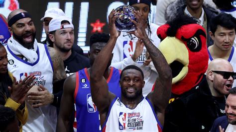 Nfl Ace Dk Metcalf Wins Mvp In Celebrity All Star Nba Game After