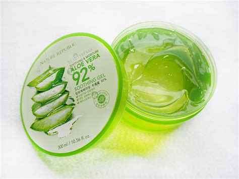 Aloe vera gel is great for. Nature Republic Aloe Vera Gel - Beautybyrah