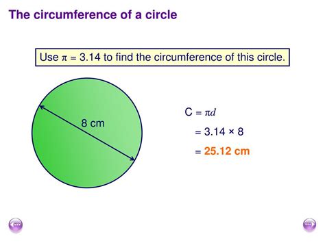 Ppt I Can Find The Circumference Of A Circle Powerpoint Presentation