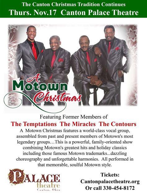 A Motown Christmas Canton Palace Theatre