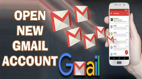 How To Open New Gmail Account Youtube