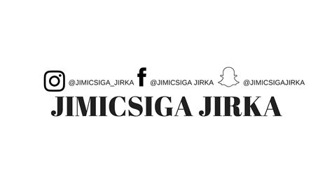 Jimicsiga Jirka Live Stream Youtube