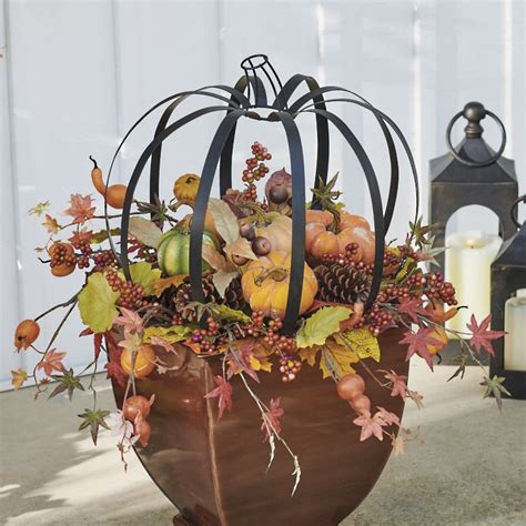 Harvest Pumpkin Urn Filler Grandin Road