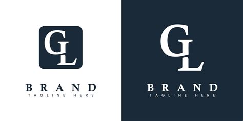 Modern Letter Gl Logo Suitable For Any Business Or Identity With Gl Lg