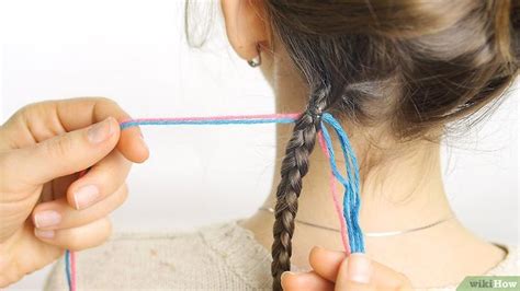How To Braid Your Hair With Thread Thread Hair Wraps Hair Braid