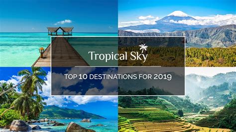 Top 10 Holiday Destinations For 2019 Youtube