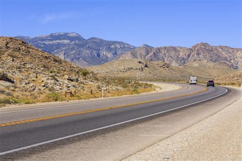Desert Road Nevada Usa Editorial Stock Photo Image Of Death 59158558