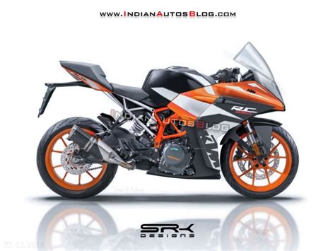 The 2020 ktm rc 390 sports a new black and white colour combination with a large 'rc' logo across the side fairing. Next-gen 2019 KTM RC390 - Render, specs & features expectation