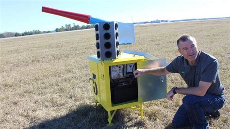 warner robins air force base uses cannons to scare birds away macon telegraph