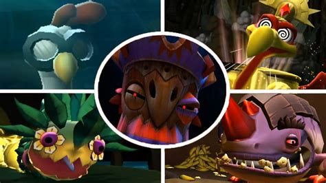 Donkey Kong Country Returns All Bosses In Mirror Mode