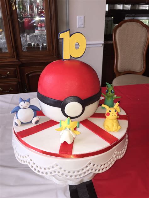 The Pokeball Cake Pokeball Cake Pokemon Cake 6th Birthday Cakes