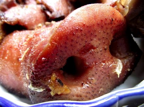 Roasted Pig Snouts And Ears Pig Roast Pig Snout Pig Snout Recipe