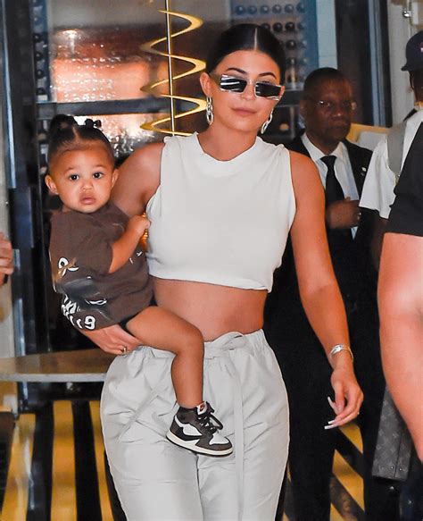 this adorable video of kylie jenner s daughter stormi is going viral—here s why glamour